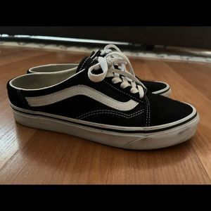 vans slide ons
